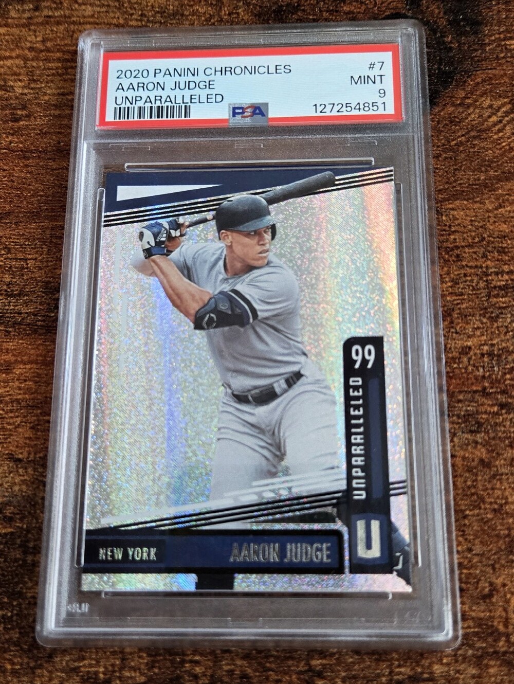 2020 Panini Chronicles Unparalleled Aaron Judge